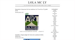 Desktop Screenshot of lolamcly.com