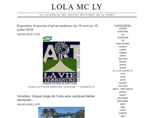 Tablet Screenshot of lolamcly.com